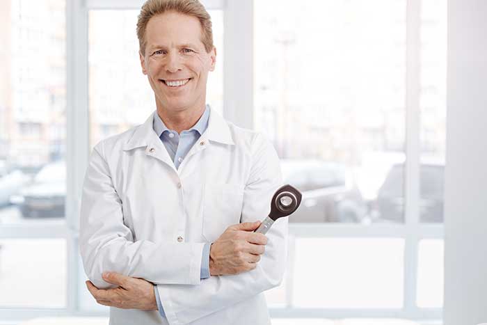 smiling doctor